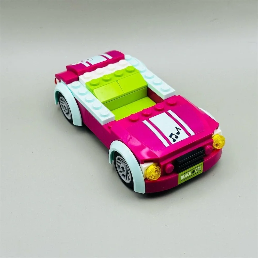 LEGO Friends Pink Convertible Car Set‎ with Sporty Design
